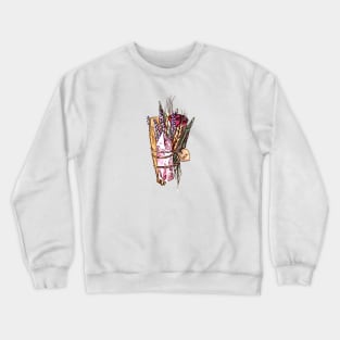 Pagan herbs. Smudging stick Crewneck Sweatshirt